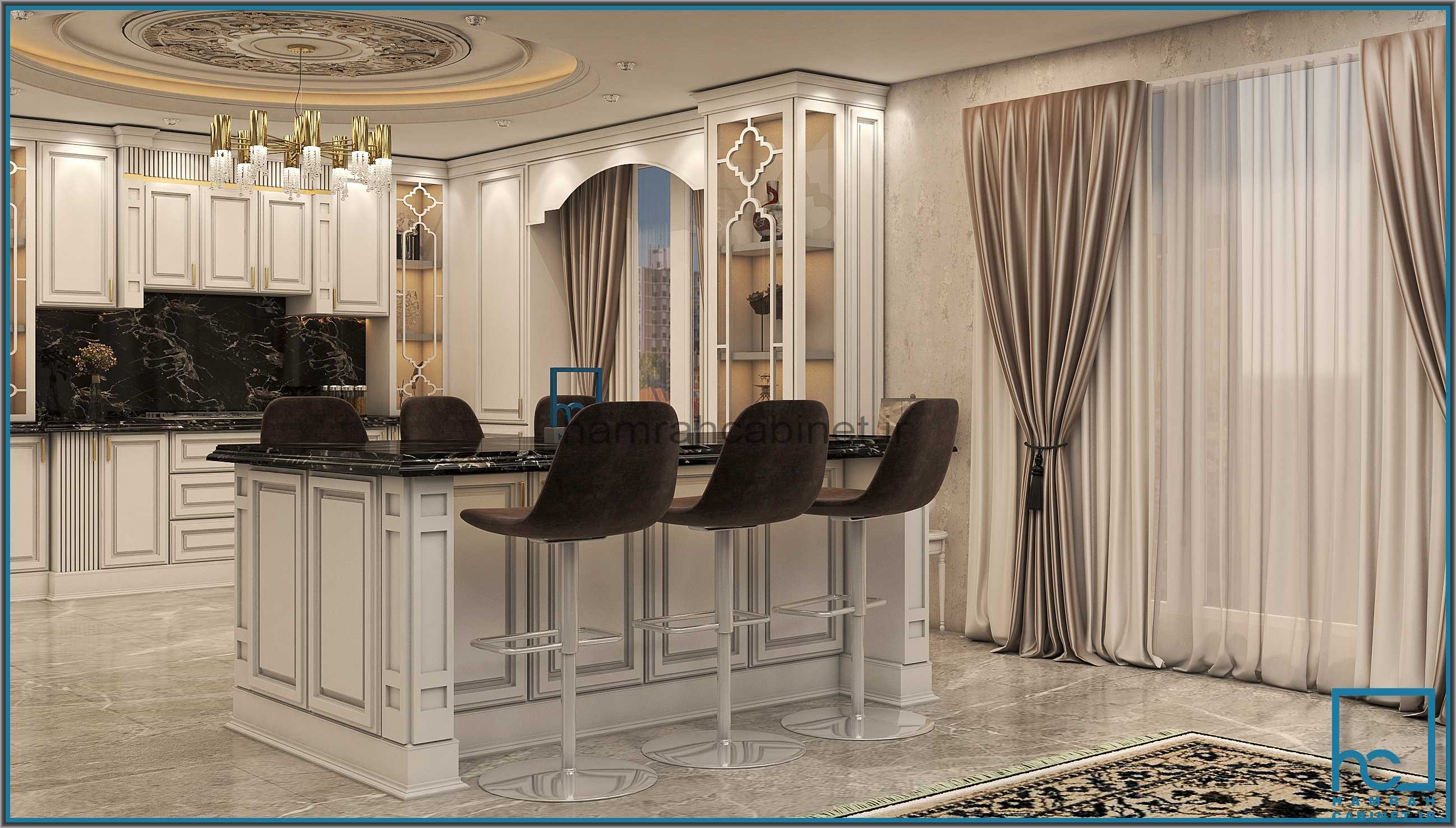 کابینت کلاسیک رنگخور 61